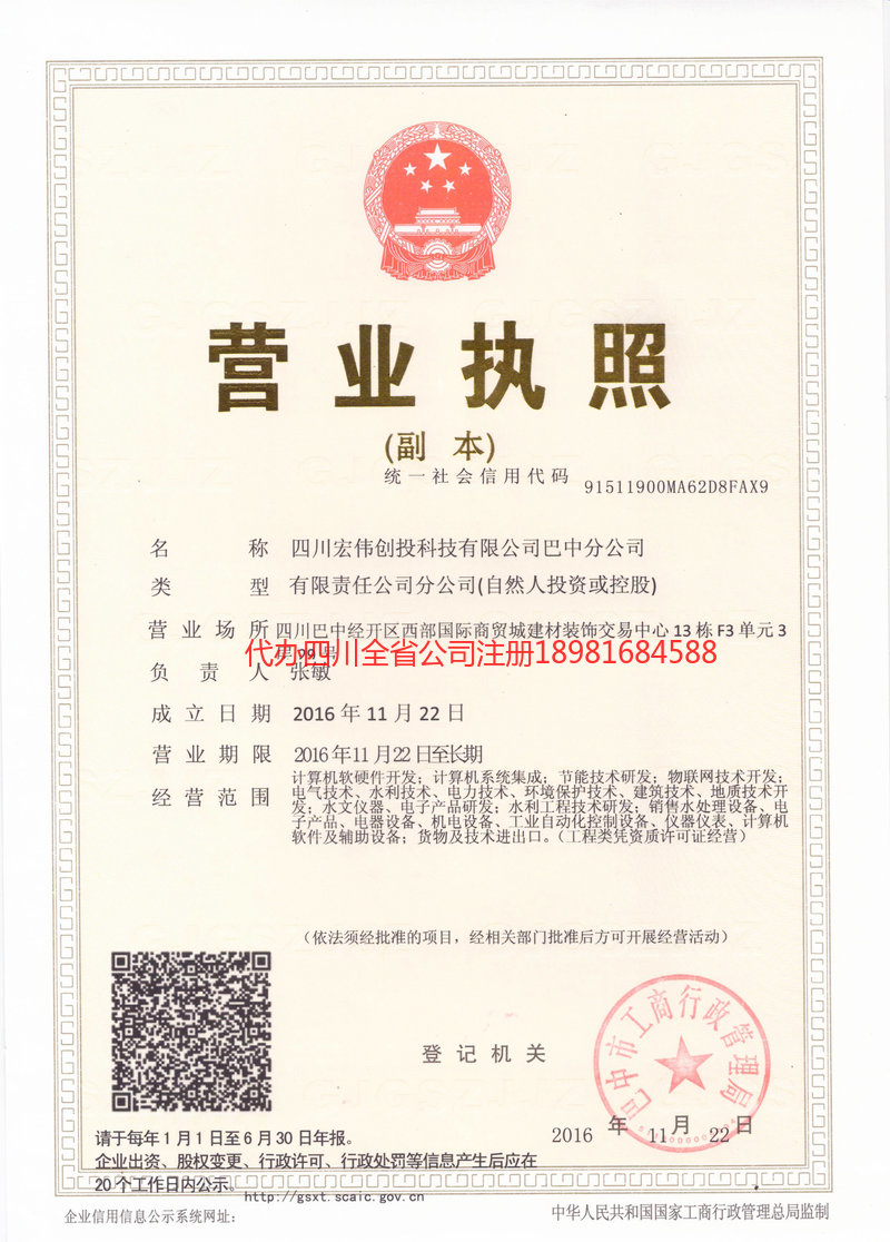 新泰新泰宏伟创投科技有限公司